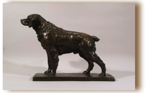 Epagneul Breton Sculpture
Artist: Richard Fath (France 1900-1952)
Photo courtesy The William Secord Gallery, New York Epagneul Breton Sculpture
Artist: Richard Fath (France 1900-1952)
Photo courtesy The William Secord Gallery, New York